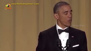 Barack Obama Funny Jokes About Donald Trump At White House Correspondents' Dinner | Mango News