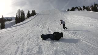 New Meaning to Freestyle Snowboarding