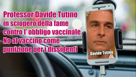 Professor Davide Tutino in Sciopero della Fame
