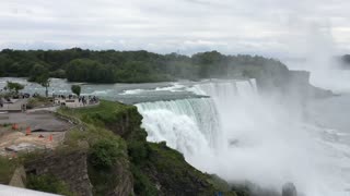 Niagara Falls above American Falls