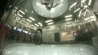 First time indoor skydiving!