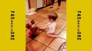 these babies cant stop laughing