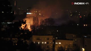 Veliki požar u Zagrebu