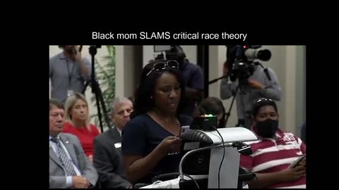 Black mom delivers powerful speech against critical race theory
