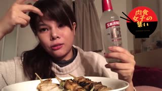 Japanese girls enjoy drinking and drinking alone