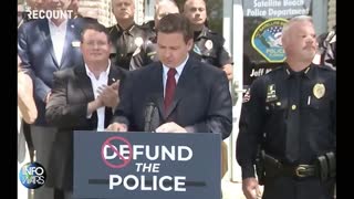 Florida Governor is funding the police