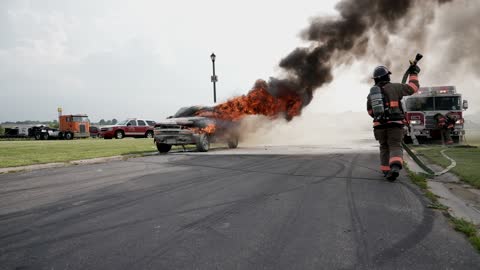 The Burnout Pit Was On Fire At MotorMania