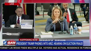 President Trump's full remarks at the Arizona Hearing on massive voter fraud in the 2020 Election