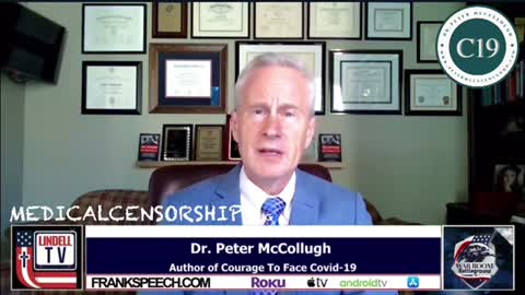 Dr. Peter McCullough talks vaccine coercion and medical crimes with Steve Bannon