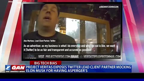 Project Veritas exposes Twitter lead client partner mocking Elon Musk for having Asperger's