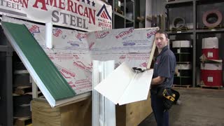 INSTALLING W VALLEY FLASHING – LEXINGTON & CONCORD METAL ROOFING - All American Steel