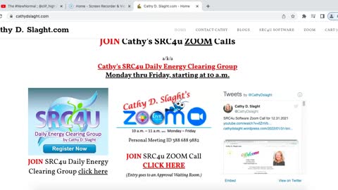 SRC4U Software Zoom Call 4 18 2022 by Cathy D. Slaght