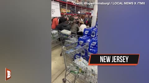 WATER APOCALYPSE: Residents Around Delaware River Hoard Water Bottles After Chemical Spill