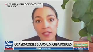 AOC Blames America for Cuban Suffering
