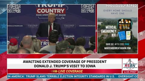 LIVE: President Donald J. Trump Set To Deliver Remarks At Several Stops In Iowa - 9/20/2023