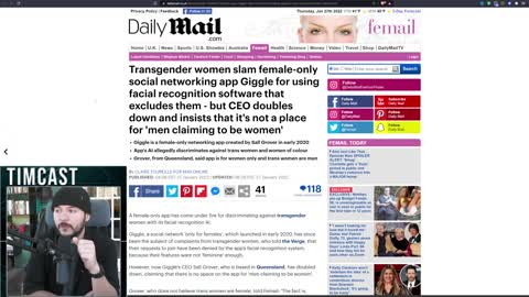 Trans People FURIOUS That Female Only App Used Facial Recognition To Identify Them As Male, Ban Them