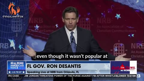 Gov. Ron DeSantis: “We Bucked People Like Dr. Fauci to Keep This State Free”