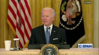 "Stupid Son of a Bitch" - Biden Loses It When Asked About Inflation