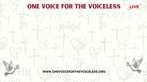 One Voice For The Voiceless