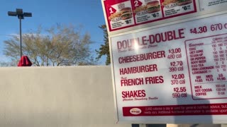 IN and Out Burger Kingman Arizona ordering