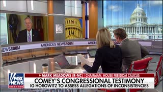 Mark Meadows warns Comey's problems are just getting started