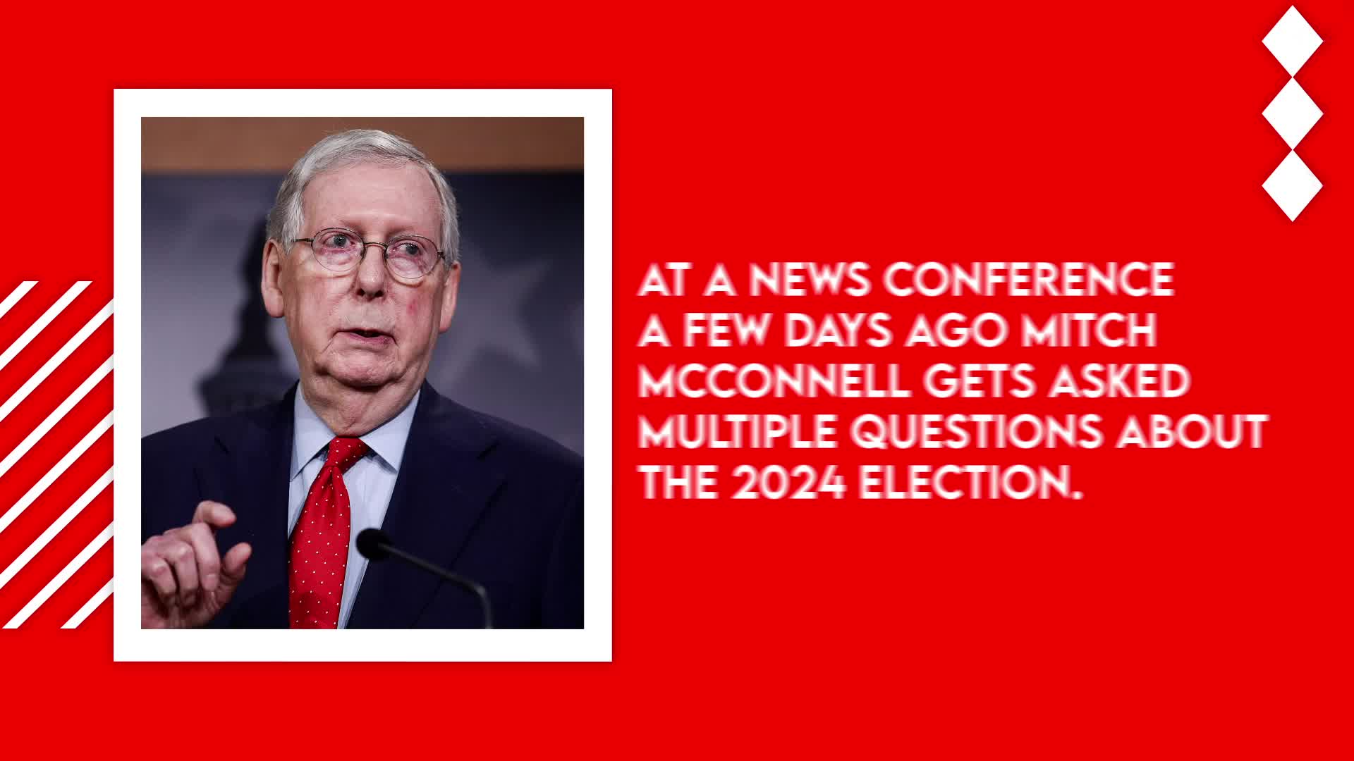 Mitch Mcconnell speaks out about the 2024 Election