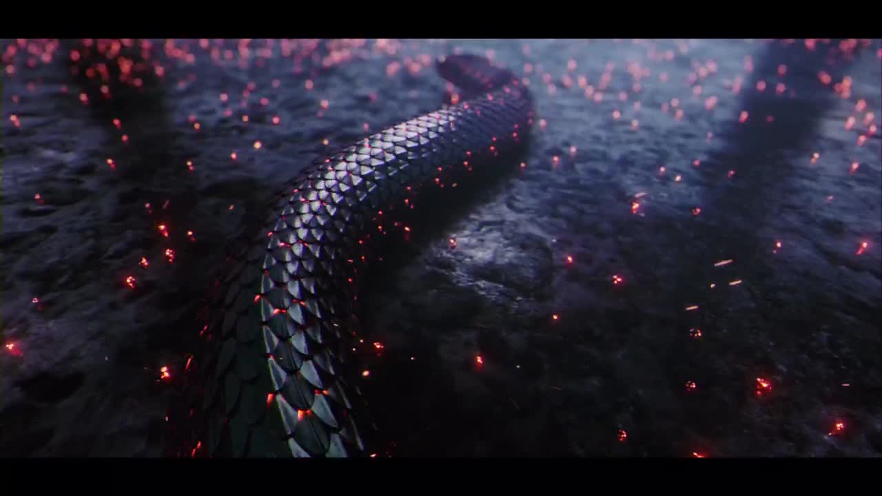 Snake Intro Logo Reveal With Green Screen