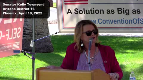AZ State Senator Townsend explains how she changed her mind on Convention of States