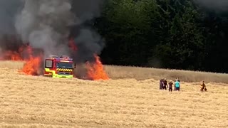 Fire in the Rye Field