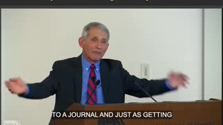 Here is Dr Fauci talking about lifting the ban on gain-of-function research