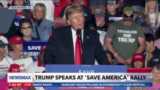 FULL EPISODE: President Donald Trump "Save America" Rally in Iowa w/ pre-show coverage