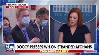 Psaki CONFRONTED on Americans Stranded in Afghanistan