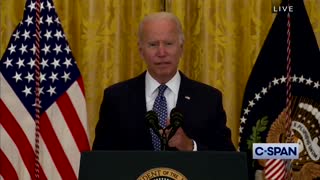 Joe Biden thanking Bernie Sanders for the spending spree