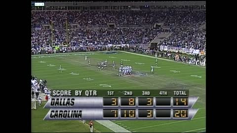 1996 Divisional Playoffs - Carolina Panthers vs Dallas Cowboys