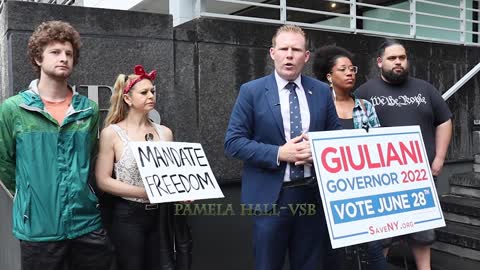 Andrew Giuliani banned from GOP debate due to illegal mandates