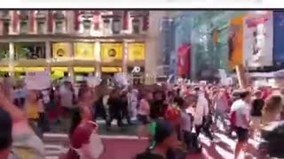 New York City Anti Vaccine, Mandate, Passport Rally