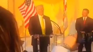 Trump ROASTS Biden For Falling On Stairs