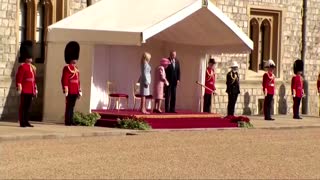 Biden meets Queen Elizabeth at Windsor Castle