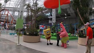 Spencer with SpongeBob and Patrick