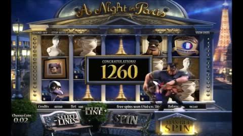 A night in Paris | Slot Game Demo
