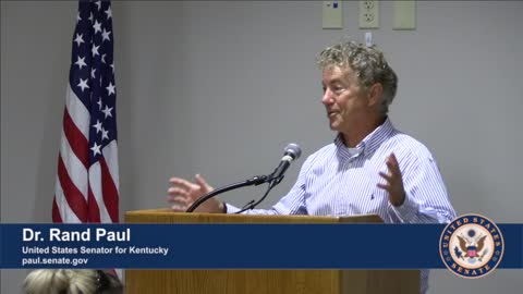 Dr. Rand Paul Visits Butler County, Kentucky