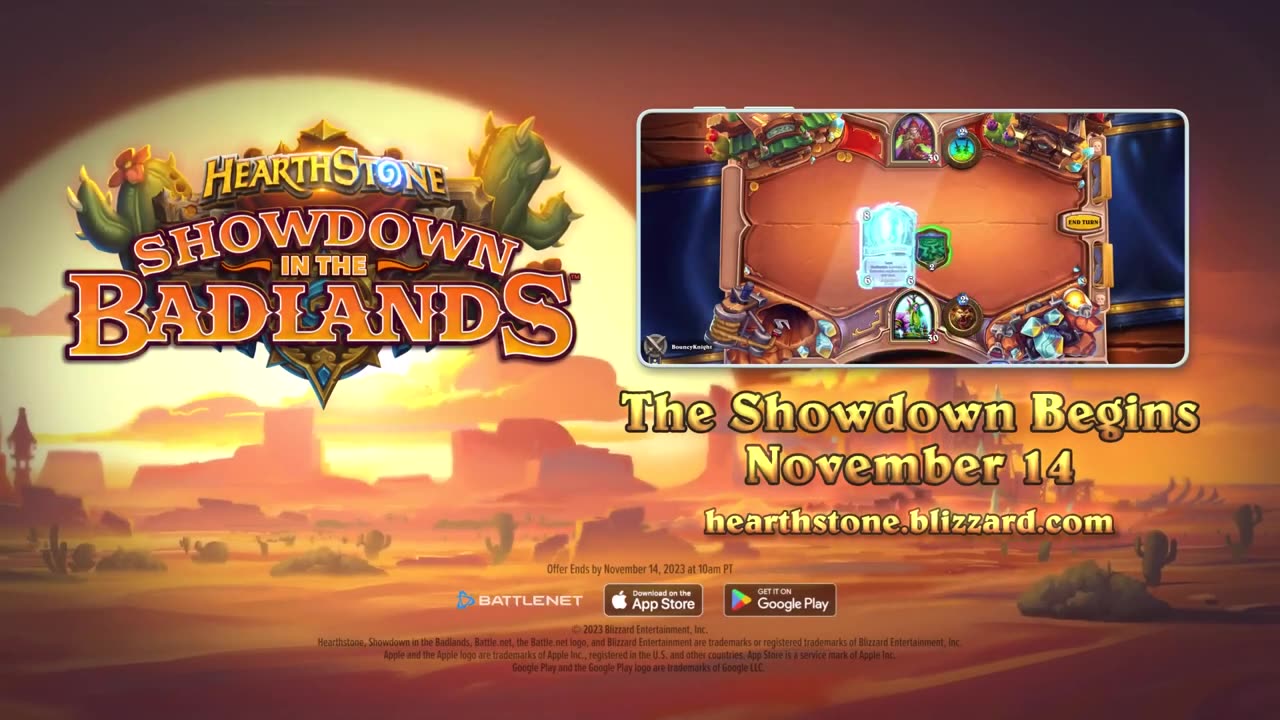 Hearthstone: Showdown in the Badlands - Official Cinematic Trailer