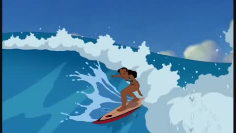 Lilo - Stitch - Hawaiian Roller Coaster Ride -lyrics- -HD-