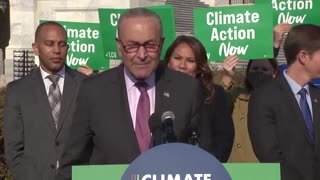 Schumer Says Climate Change Will Make Each Year "Worse Than COVID"