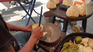 Amazing Coconut Cutting Skills Thailand Street Food