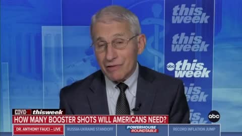 Tyranny: Yearly Boosters May Be Coming, Tony Fauci Declares