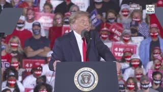 'Lock up the Bidens, lock up Hillary,' Trump says during Georgia rally