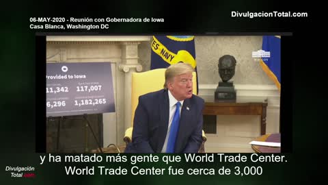 May 6th 2020 - Trump: Worse than Pearl Harbor and World Trade Center (Spanish Subtitles)