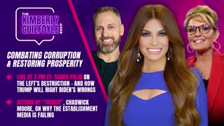 The Destruction of our Justice System, Plus What's Next for Tucker? Live w/ Sarah Palin & "Tucker" Author Chadwick Moore | Ep. 27