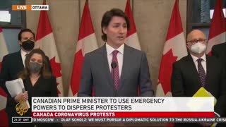 Justin Trudeau Invokes Federal Emergency Powers Against Freedom Convoy